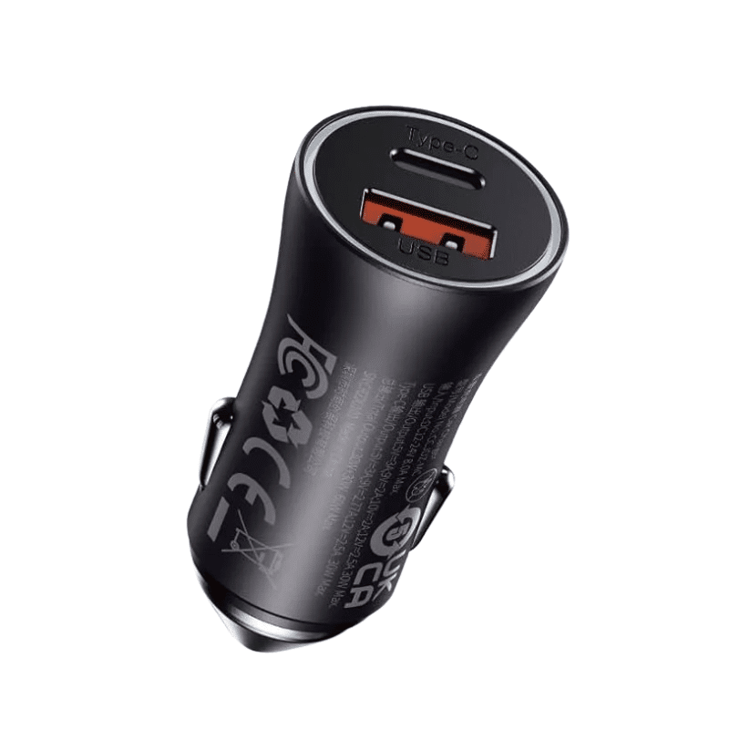 Baseus Golden Contactor Max 60W dual fast car charger CCJDZ-MC