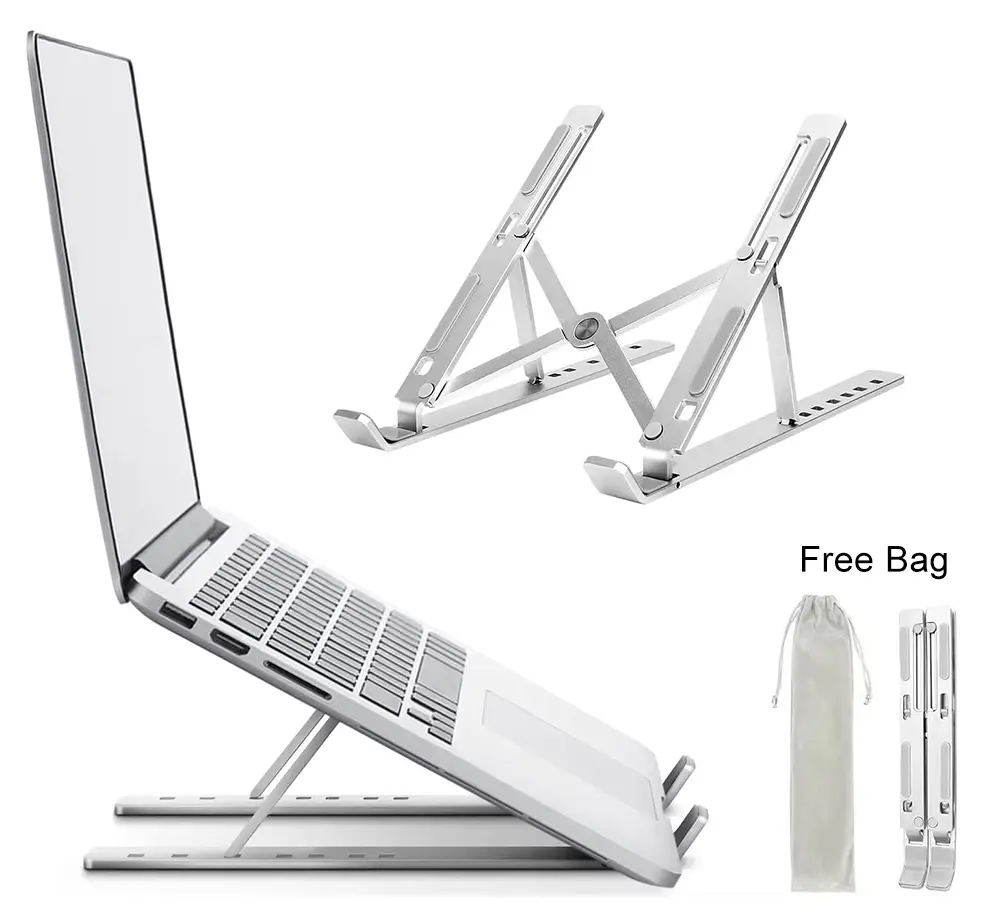 Premium Adjustable Aluminum Laptop Stand Holder
