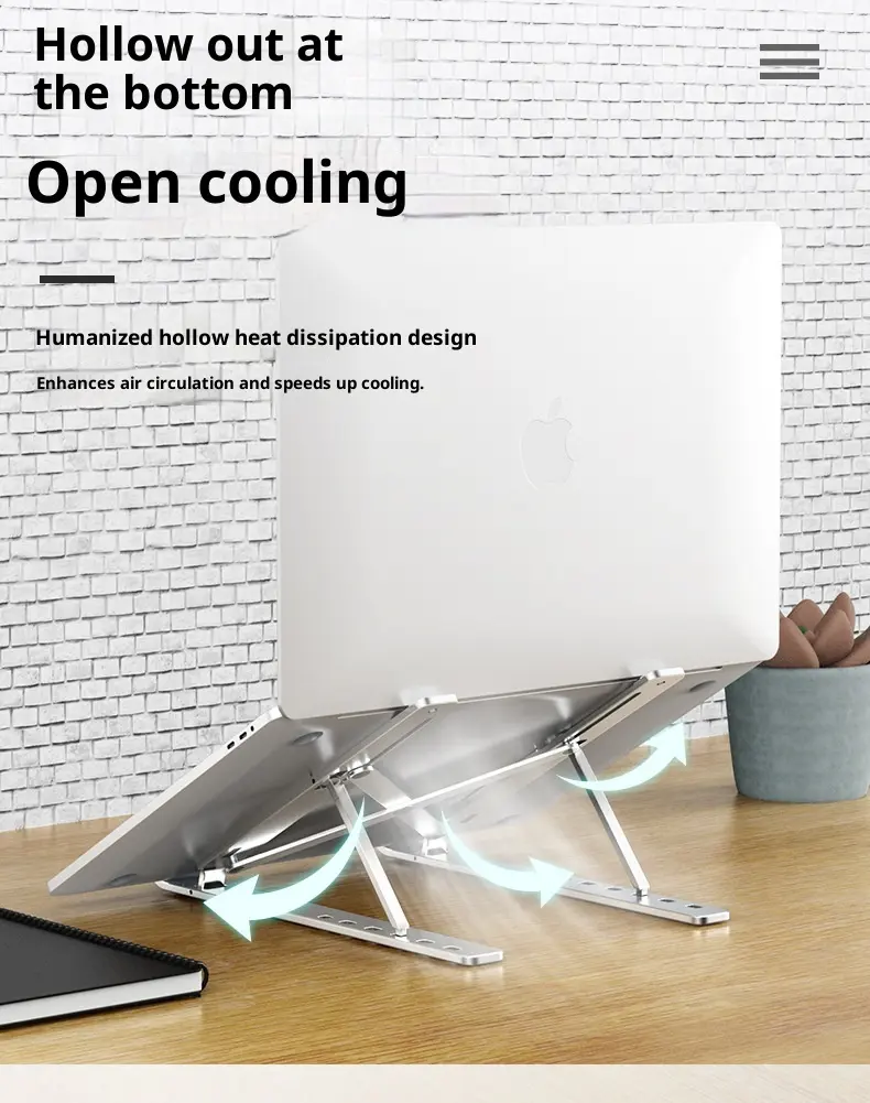 Premium Adjustable Aluminum Laptop Stand Holder