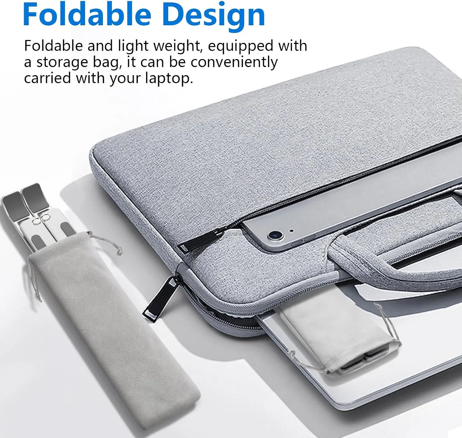 Premium Adjustable Aluminum Laptop Stand Holder