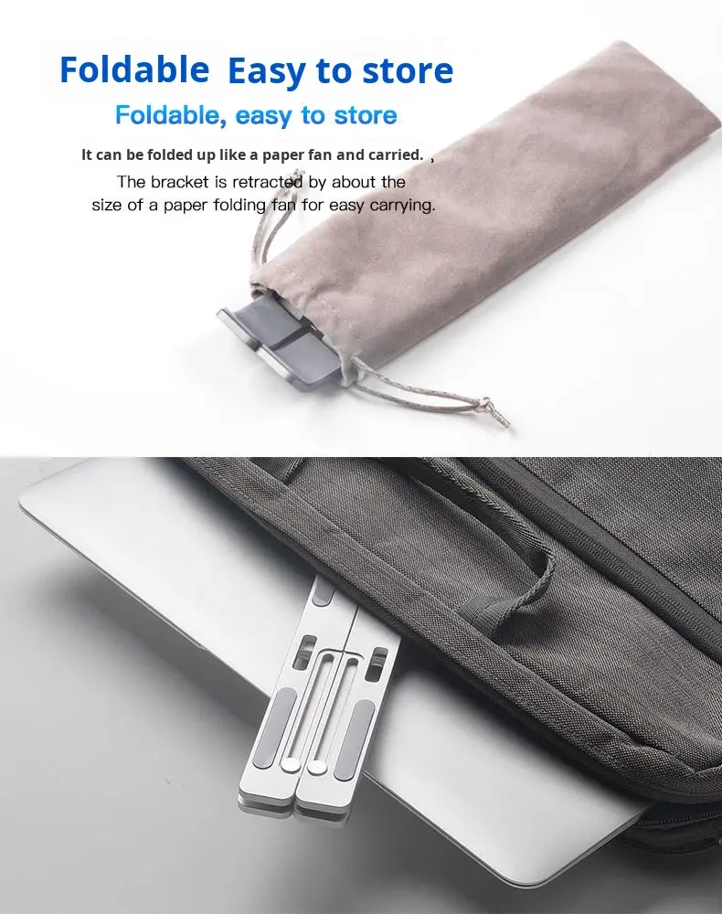 Premium Adjustable Aluminum Laptop Stand Holder