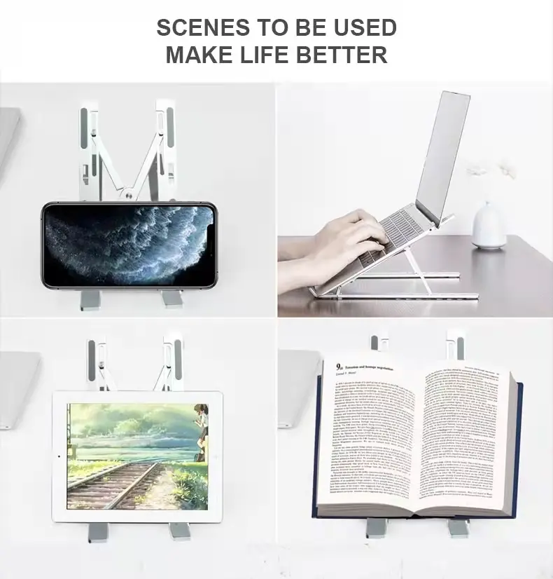 Premium Adjustable Aluminum Laptop Stand Holder