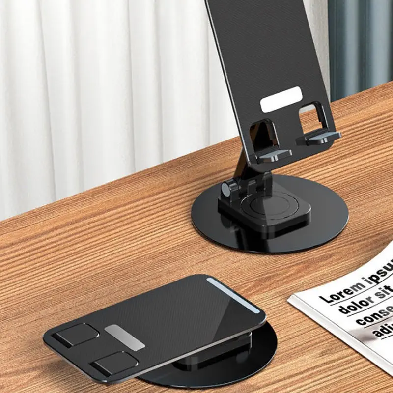 Adjustable Desktop Phone Holder Stand with 360 degree rotation