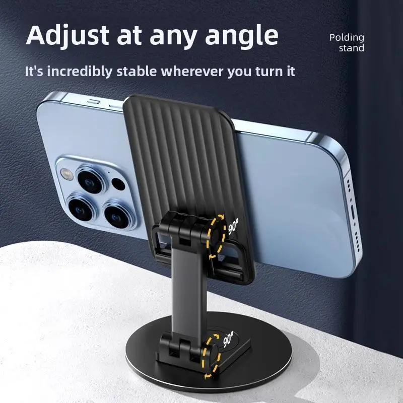 Adjustable Desktop Phone Holder Stand with 360 degree rotation