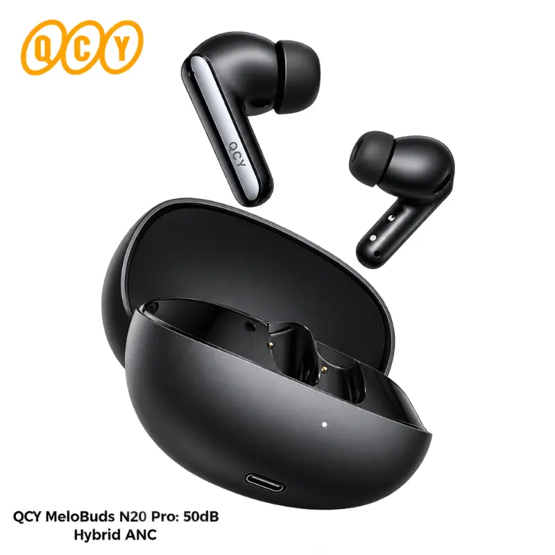 QCY MeloBuds N20 Pro Wireless Earbuds with Hybrid Noise Cancelling